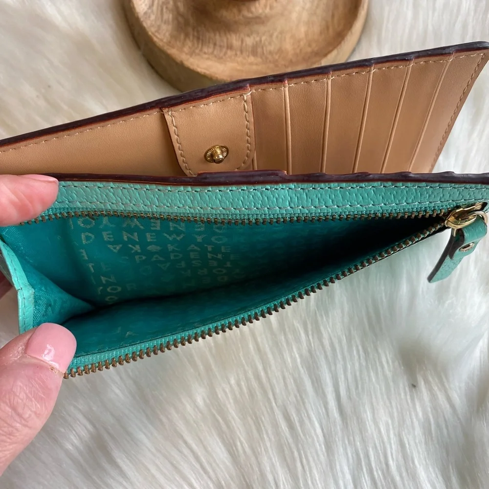Kate Spade Teal Wallet